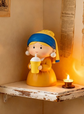 卡通人物树脂桌面摆件生日礼物