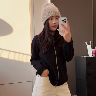 双拉链小外套 SANMI 400g加厚版 A4腰小外套 J1523 叁米