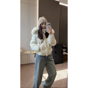 1689 复古加绒直筒牛仔裤 SANMI 叁米