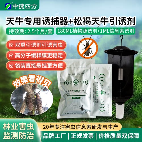 中捷四方松褐天牛诱捕器引诱剂