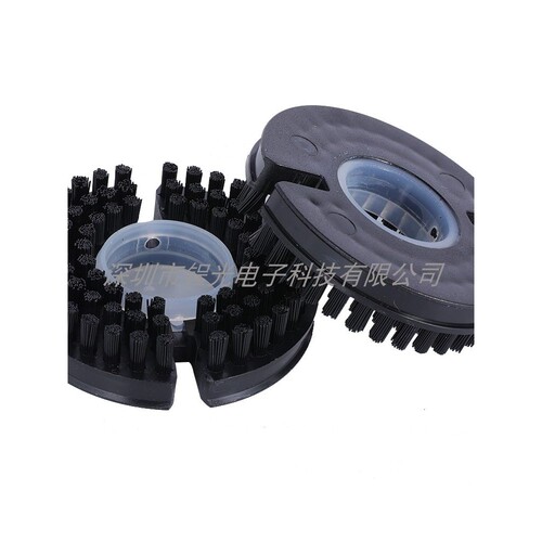 厂家成型机钻孔锣机压力角脚毛刷维嘉两开口黑色尼龙PCB电线路板