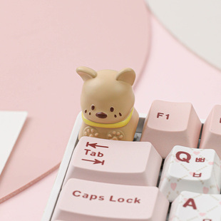 键帽可爱小迪机械键盘帽单个ESC键帽客制化女生礼物 宠咖小馆个性