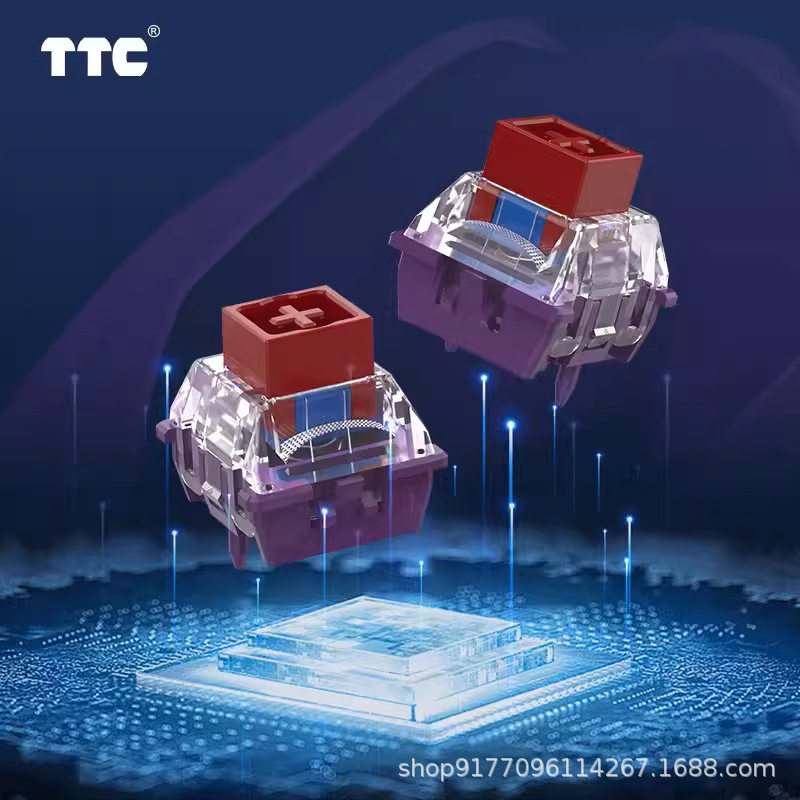 TTC万磁王轴{RGB版}更亮更炫榫卯结构可调节行程磁轴键盘开关图片