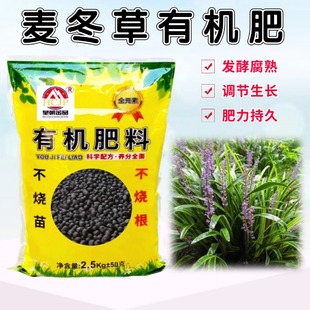日本矮麦冬草有机肥料金边金叶玉龙草庭院草坪植物专用发酵营养肥