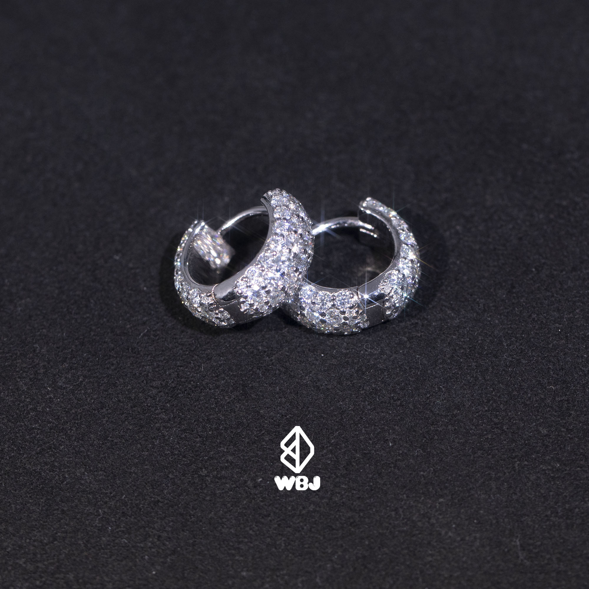 WBJ定制珠宝欧美银通用莫桑石