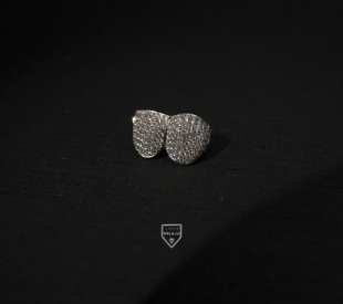 WBJ定制珠宝 金牙套 钻石牙套 hiphop牙套