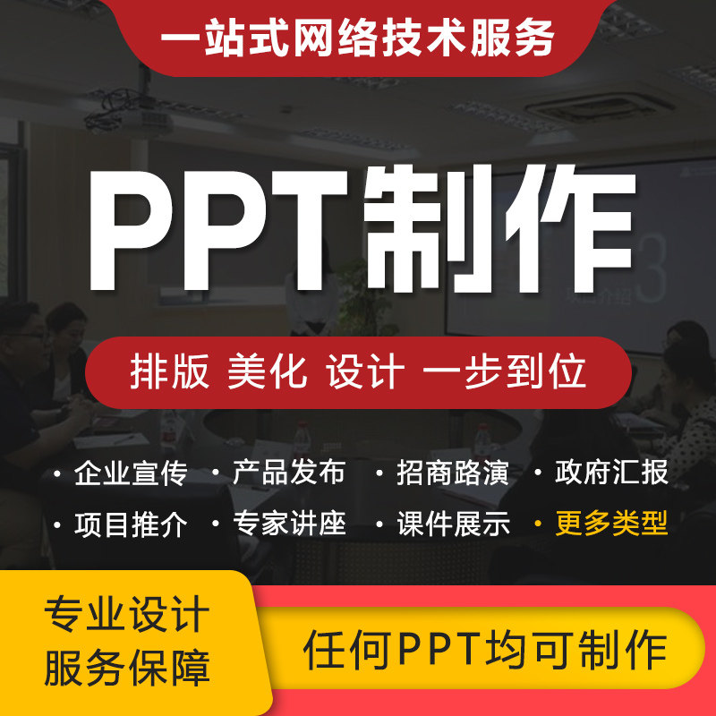 ppt设计制作排版美化代做企业PPT设计