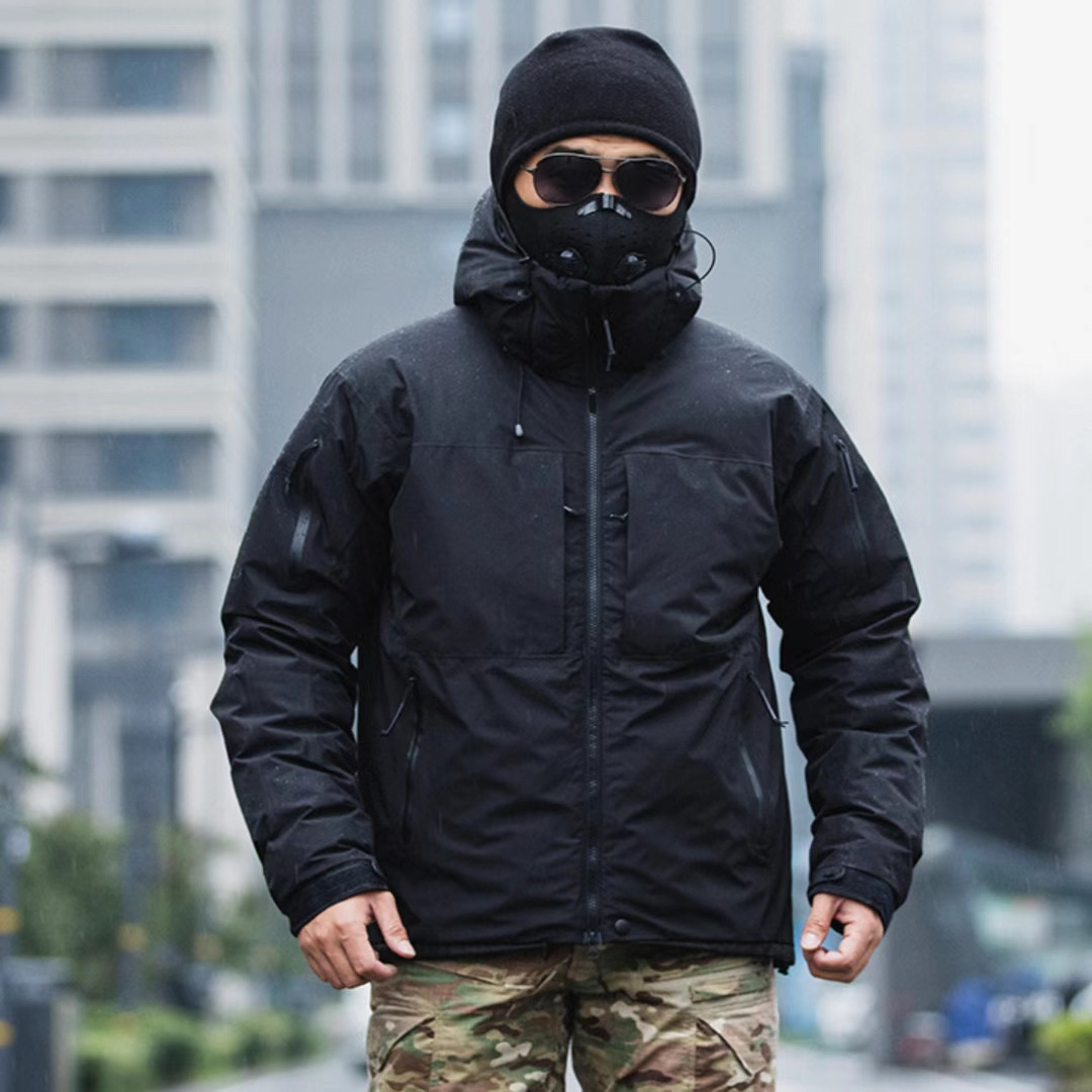 户外军鸟战术外套CP迷彩羽绒服男士棉衣加厚保暖冲锋衣耐磨防泼水