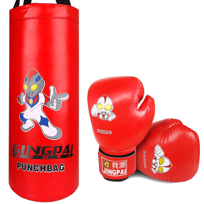儿童拳击沙袋拳击手套吊式小孩拳