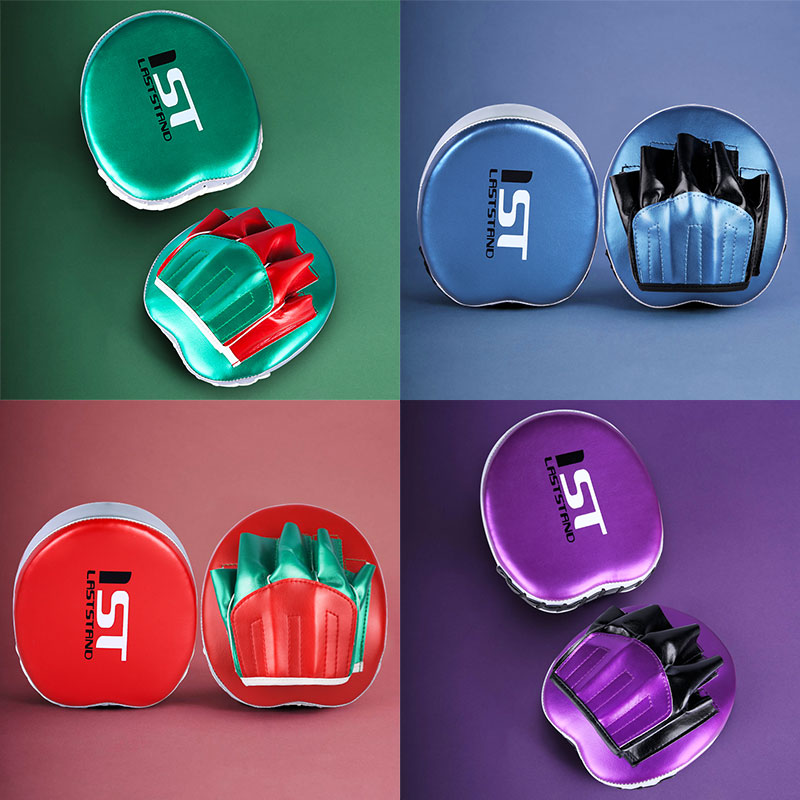 泰拳精准靶拳击小手靶超纤皮反应