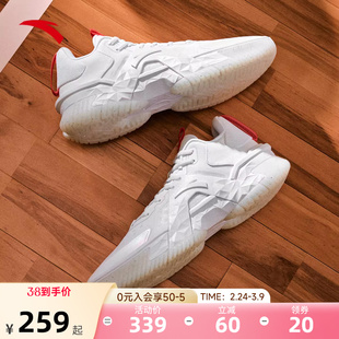 安踏空域5篮球鞋男春季新款外场实战正品篮球鞋缓震防侧翻运动鞋