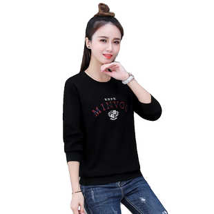 薄款卫衣宽松洋气中年妈妈装上衣女士卫衣女款2025春装新款小个子