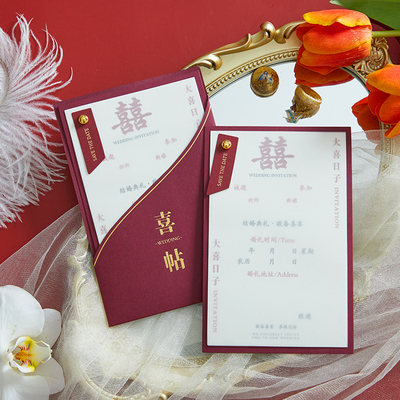 MOSES婚礼婚礼请柬热卖促销