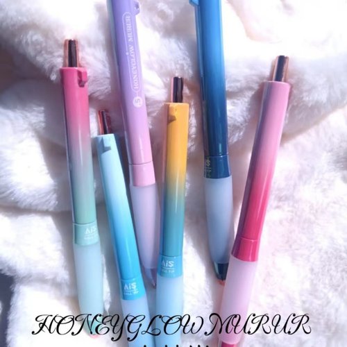 布拉米F6012低重心A15双珠笔头0.5m按动中性笔进口油墨速干顺滑