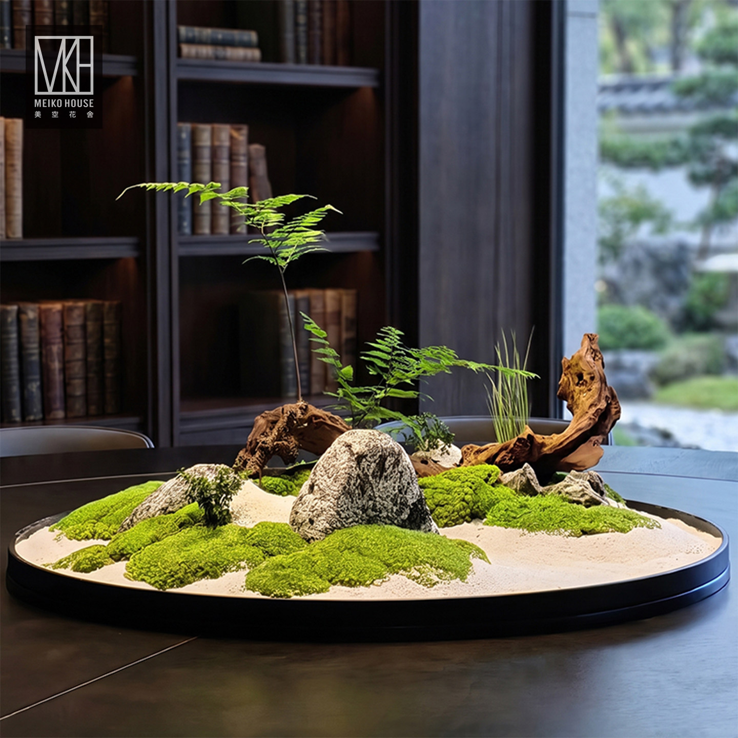 上海发货餐桌转盘微景观高端定制