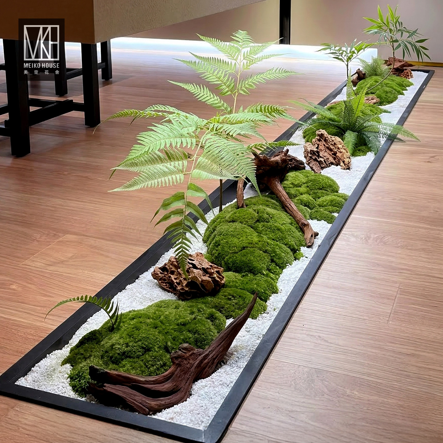 上海美空永生苔藓微景观假绿植摆件玄关茶几狭窄空间摆花仿真装饰