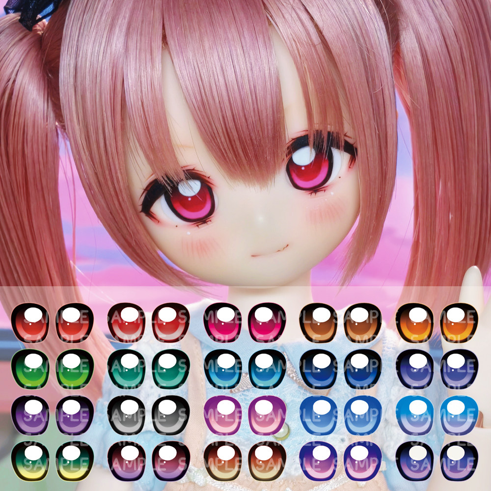 -Angel Whisper- bjd mdd 熊妹 卡通眼 uv转印眼 01款 20mm 3分用