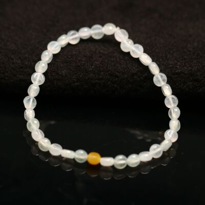 冰种天然A货翡翠算盘珠子手串