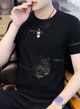 2026夏季新款老虎头短袖T恤