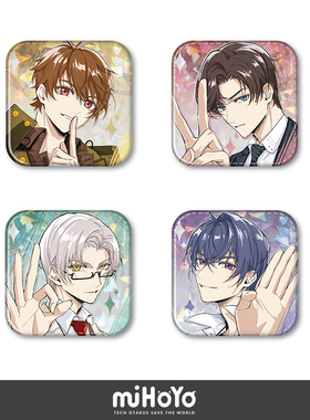 【米哈游/未定事件簿】 定音系列 方形徽章 miHoYo