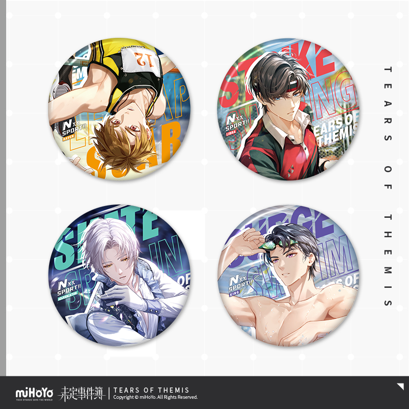 未定事件簿恣意逐梦马口铁徽章