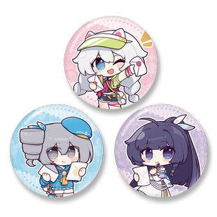 【米哈游/崩坏3】舰桥来信系列Mini徽章套组琪亚芽衣布洛 miHoYo