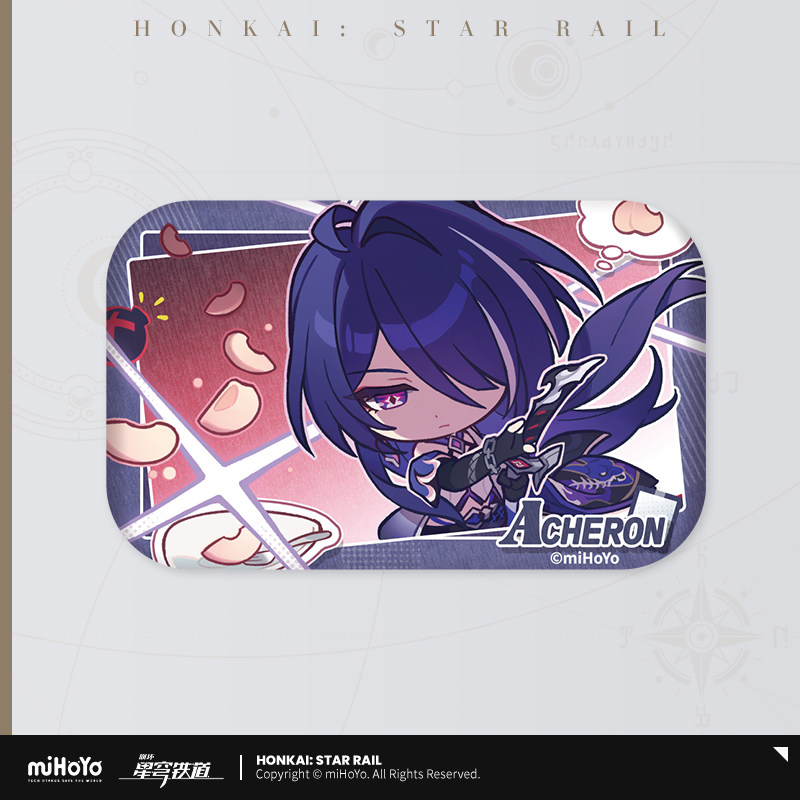 thumbnail for [miHoYo Honkai: Star Dome Railway] Pam Notebook Series Tinplate Badge miHoYo
