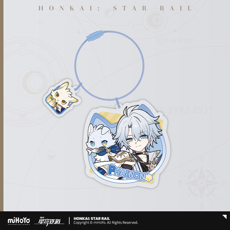 thumbnail for [miHoYo/Honkai: Star Dome Railway] small cat cat series acrylic pendant miHoYo