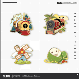 未定事件簿 珍藏系列纪念金属徽章第三弹 miHoYo 米哈游
