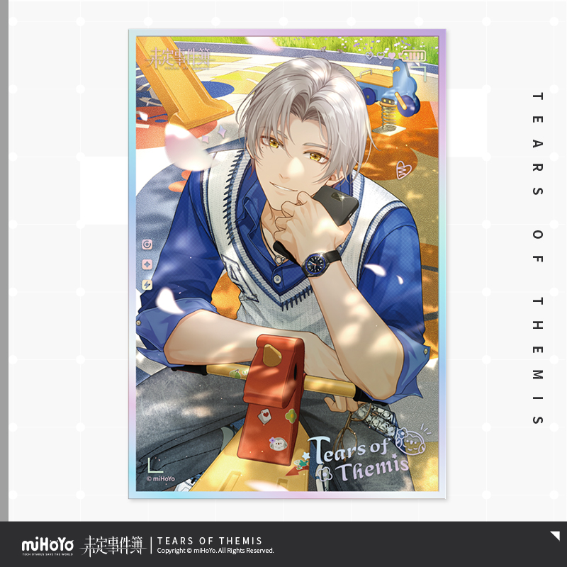 未定事件簿叶曲童臻亚克力色纸