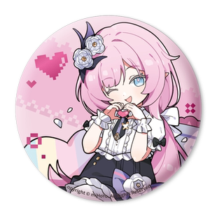 【米哈游/崩坏3】小不点英桀系列马口铁徽章凯文爱莉吧唧 miHoYo