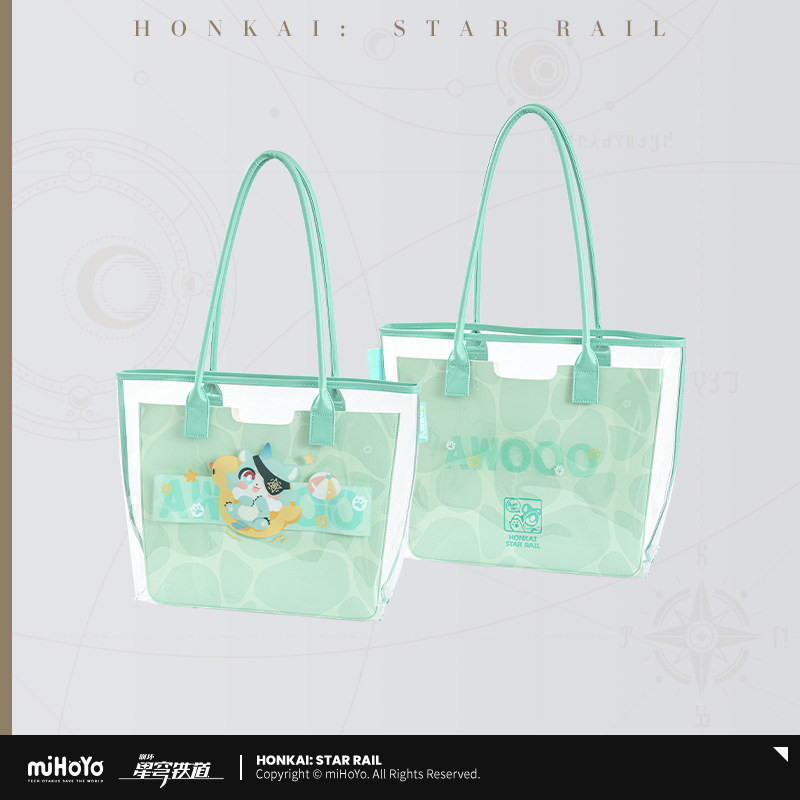 thumbnail for [miHoYo Honkai: Star Rail] Awoo Aowu Series Jelly Tote Bag miHoYo