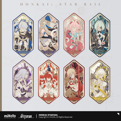 如我所书系列马口铁徽章