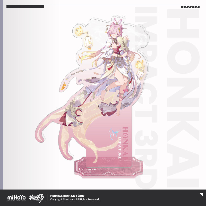 thumbnail for [miHoYo Honkai Honkai 3] is a new spinning series of acrylic stand-up brand Kiana knows the rhythm of miHoYo