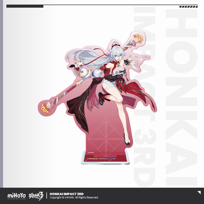 thumbnail for [miHoYo Honkai Impact 3] the second vertical painting series acrylic stand card Kiana Delisha miHoYo