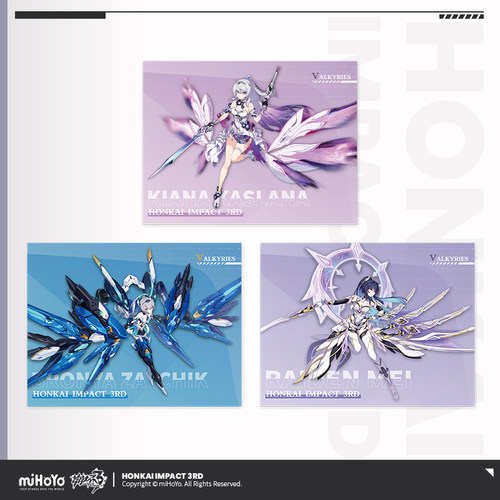 米哈游崩坏3立绘系列单层文件夹