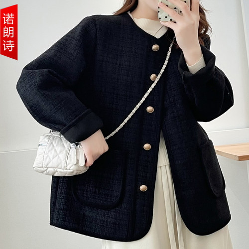 大码女装气质小香风减龄外套开衫