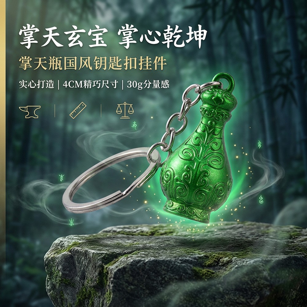 玄天之物掌天瓶项链/武器挂件