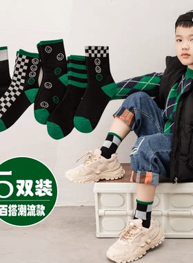 儿童袜纯棉中筒棉袜子
