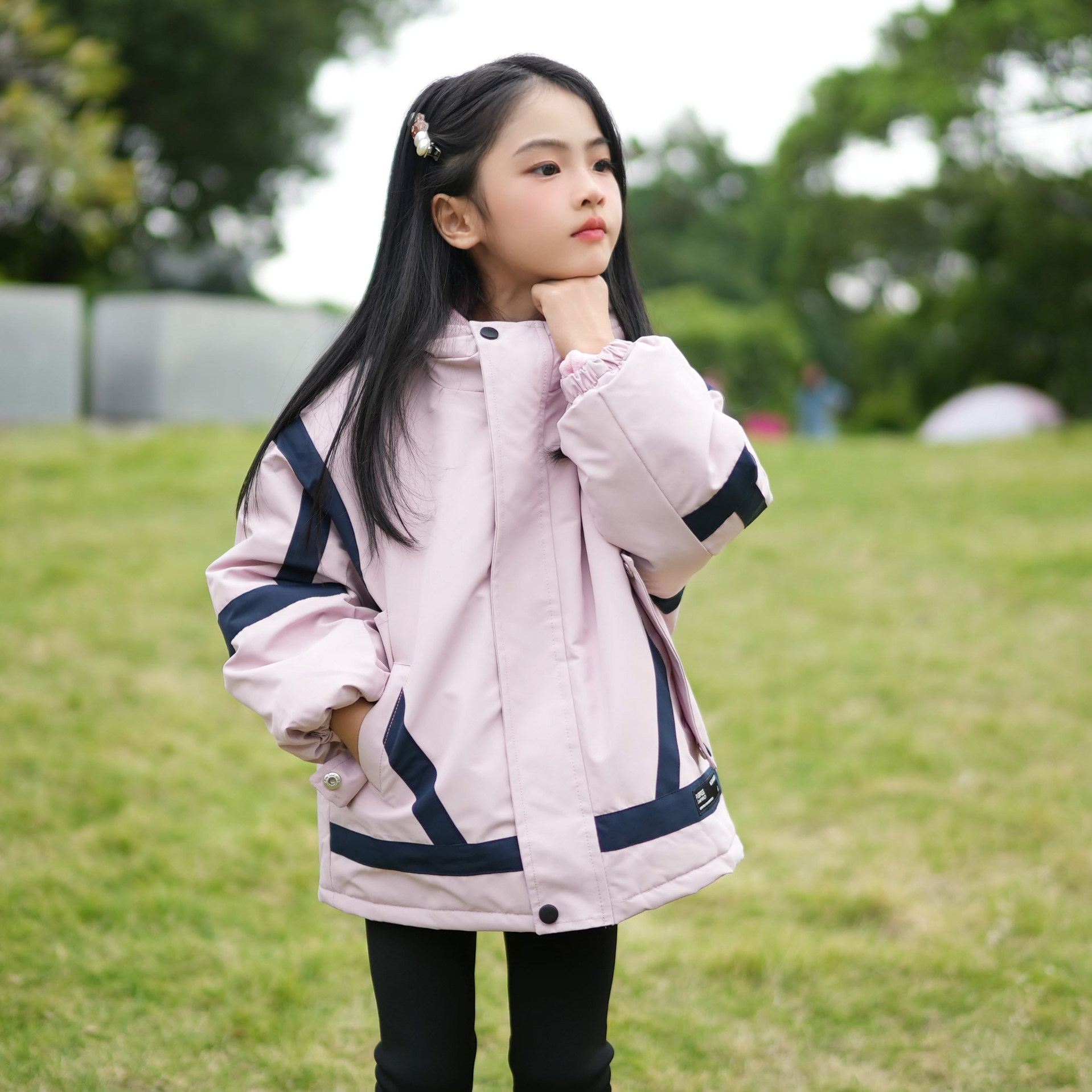 女童三合一秋冬冲锋衣可拆卸外套2025新款女宝夹棉加厚摇粒绒冬装,童装/婴儿装/亲子装,儿童冲锋衣,淘宝优惠券,粉丝福利购,淘宝优惠卷