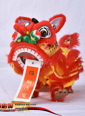 礼品送老外宾中国特色提线木偶