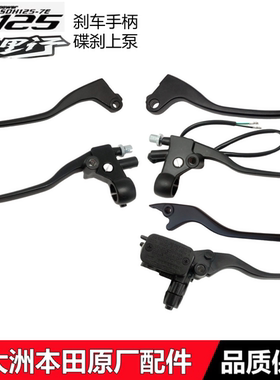 适用新大洲本田SDH125-B/V/7D/7E万里行CG125刹车手柄碟刹上泵