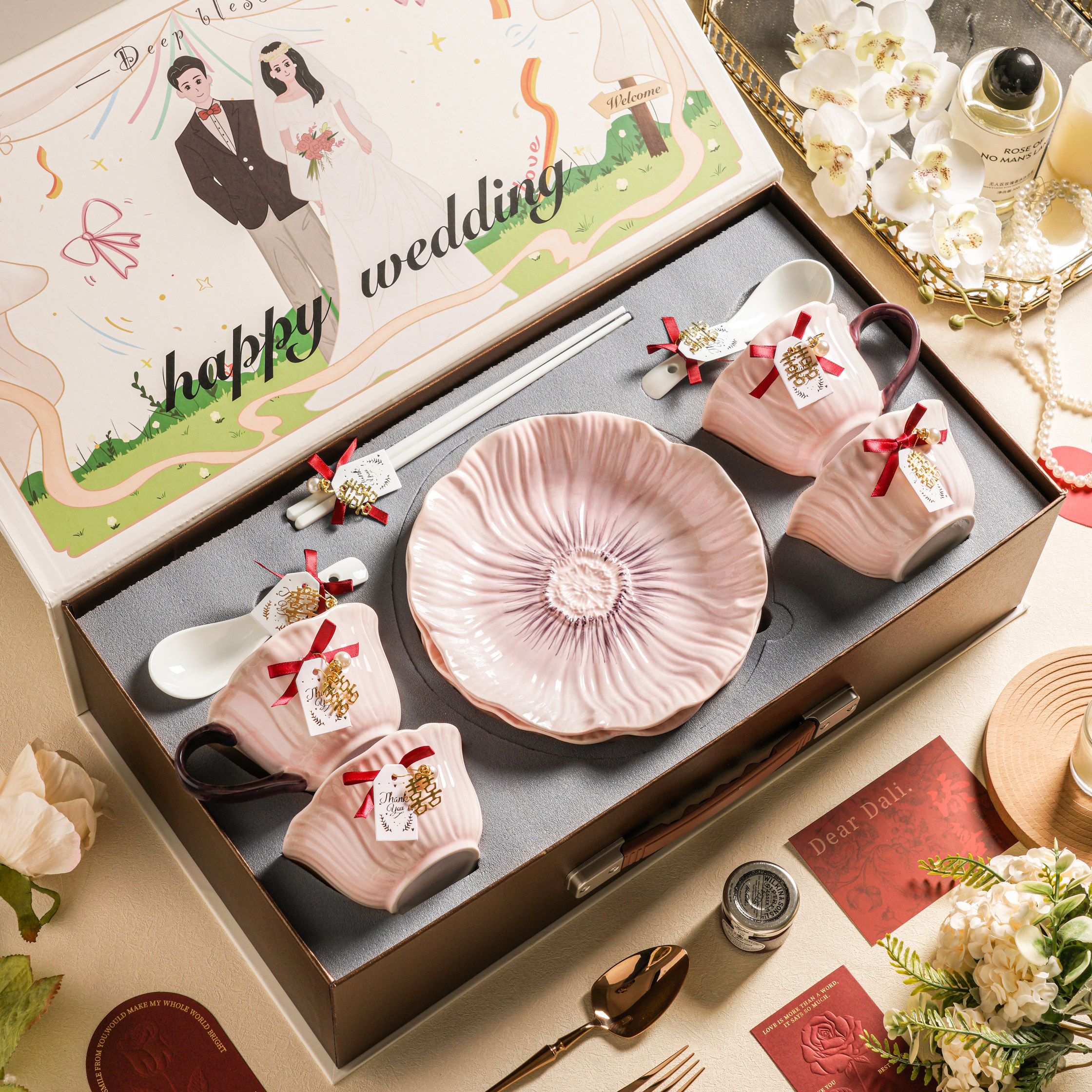 新婚礼物送闺蜜新人高级实用餐具