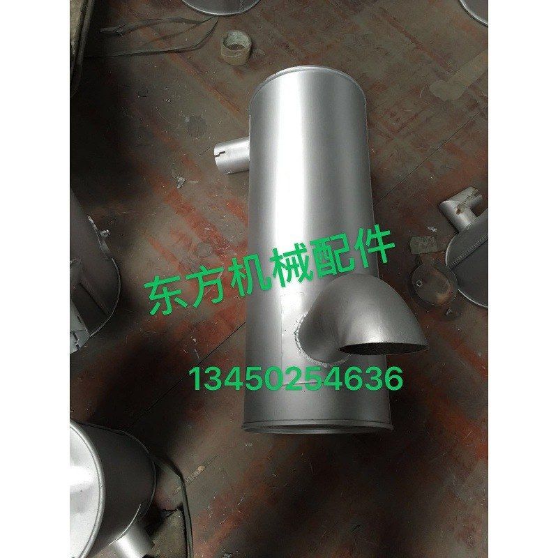挖神钢SK100-5/120-5/135/200-5/200-8/350-8消声器排气管消音器