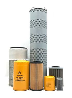 挖掘机配件 厦工XG815EL机油滤芯柴油格空气滤芯油水纸柴液压滤芯