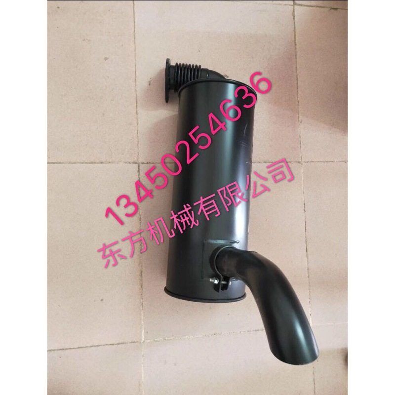 挖掘机配件玉柴YC35-6/7/8 YC85-6/7/8 YC210-7/8消声器接管烟筒