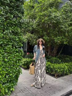 2026年新款 气质百搭显瘦吊带连衣裙女度假风长裙女拖地裙子 时尚