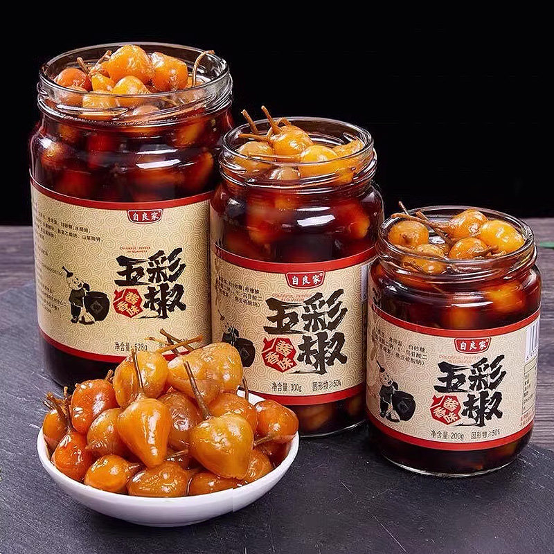 广西容县辣椒七彩椒泡椒