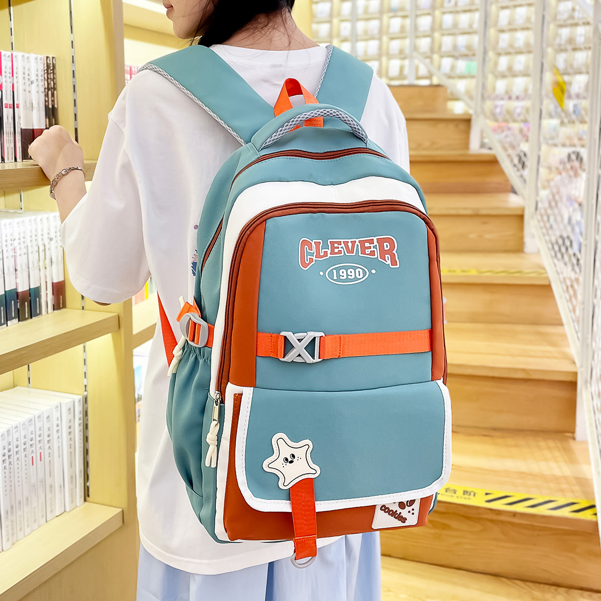 书包女ins可爱初高中生百
