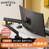 显示器支架机械臂增高螺柱电脑屏幕内凹适配HKC爱攻小米科睿E500